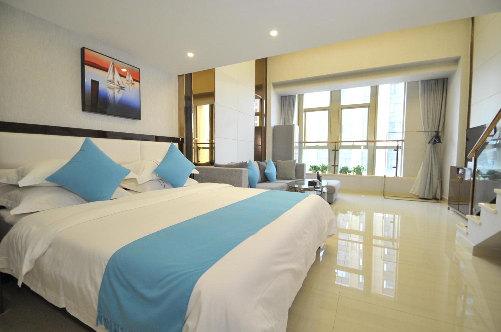 Waifiden Duplex Hotel Apartment Zhongyong Jinyu Branch-Free Shuttle Bus During The Canton Fair Екстер'єр фото