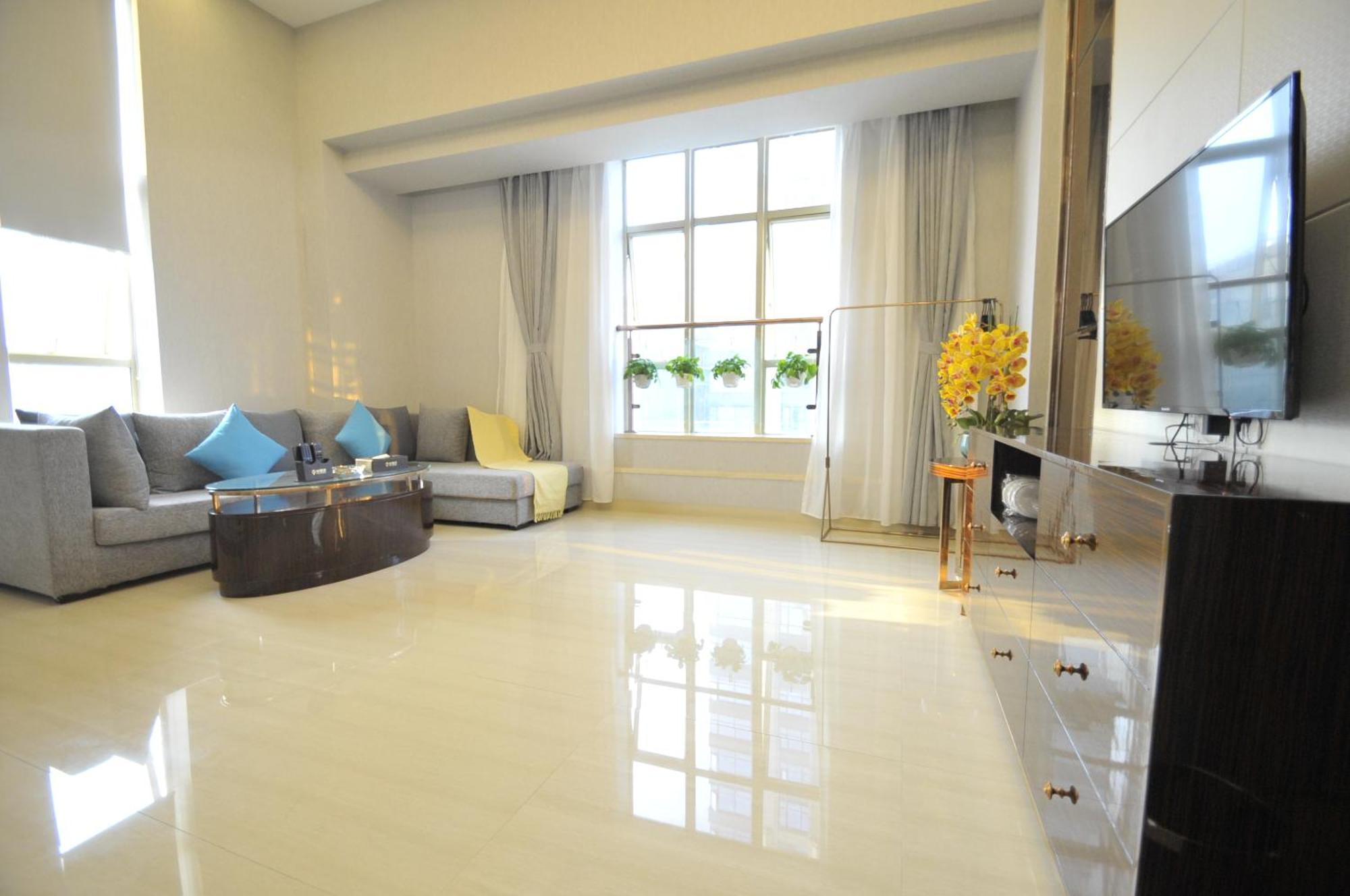 Waifiden Duplex Hotel Apartment Zhongyong Jinyu Branch-Free Shuttle Bus During The Canton Fair Екстер'єр фото