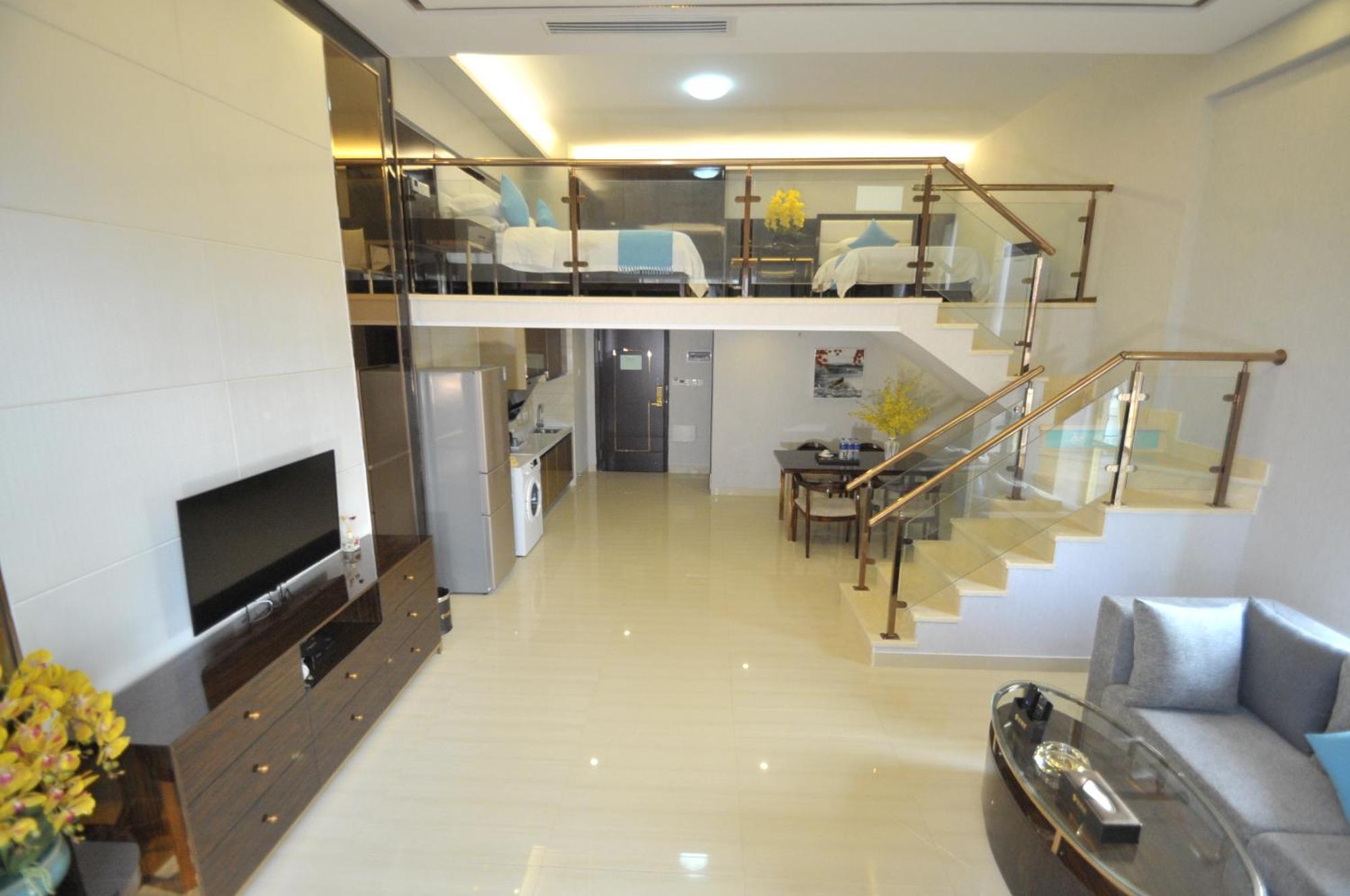Waifiden Duplex Hotel Apartment Zhongyong Jinyu Branch-Free Shuttle Bus During The Canton Fair Екстер'єр фото