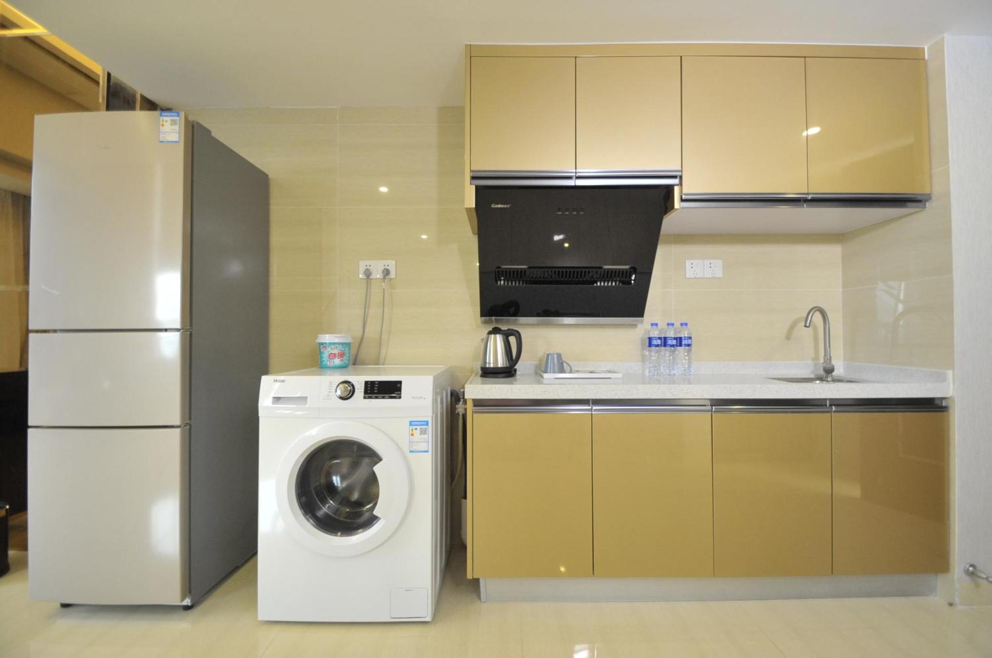 Waifiden Duplex Hotel Apartment Zhongyong Jinyu Branch-Free Shuttle Bus During The Canton Fair Екстер'єр фото