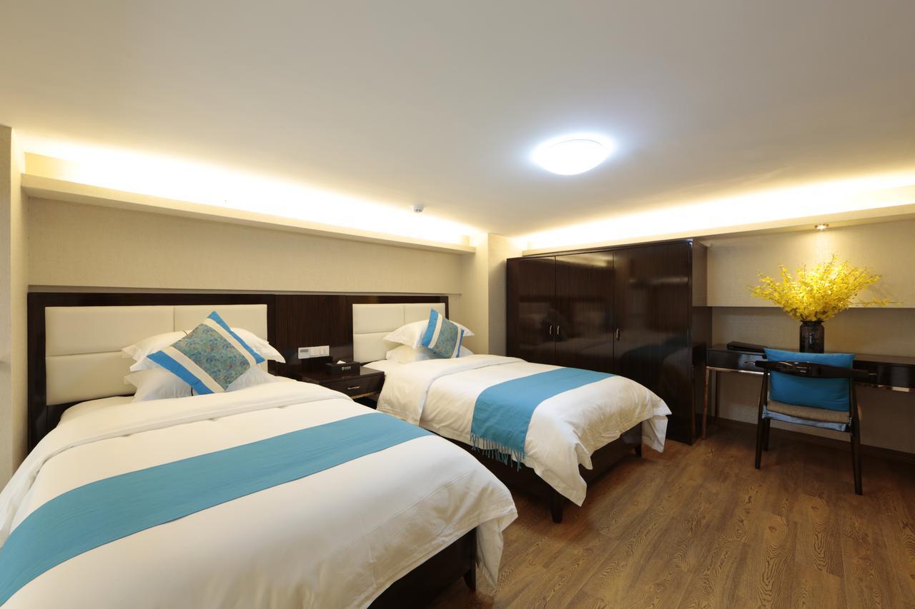 Waifiden Duplex Hotel Apartment Zhongyong Jinyu Branch-Free Shuttle Bus During The Canton Fair Екстер'єр фото